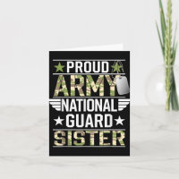 Stolthet Armé National Guard Syster Veterans Day A