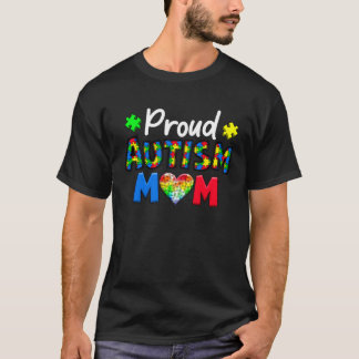 Stolthet Autism Mamma Autism Pussel Hjarta Mamma A T Shirt
