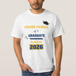 Stolthet Familj av en examenklass 2026 T Shirt
