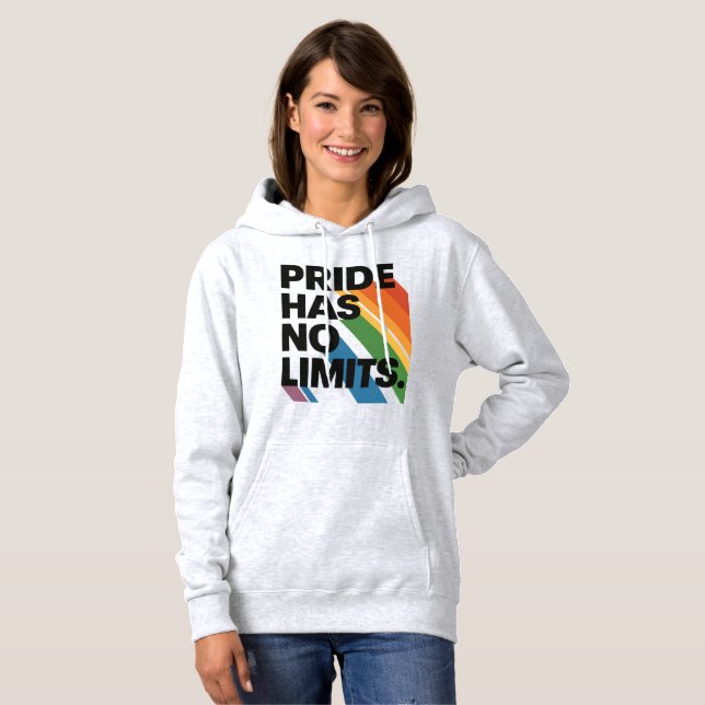 Stolthet Har Inga Gränser | Funktionshinder Stolth T Shirt (Hel framsida)