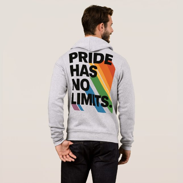 Stolthet Har Inga Gränser | Funktionshinder Stolth T Shirt (Hel baksida)