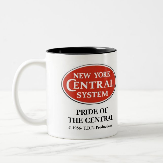 Stolthet i Centralmug Två-Tonad Mugg (Vänster)