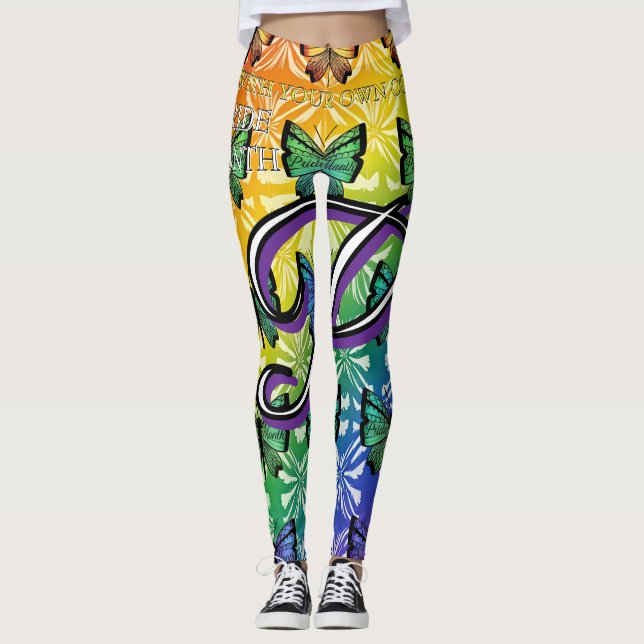 Stolthet i Flyg Samling Leggings (Framsida)