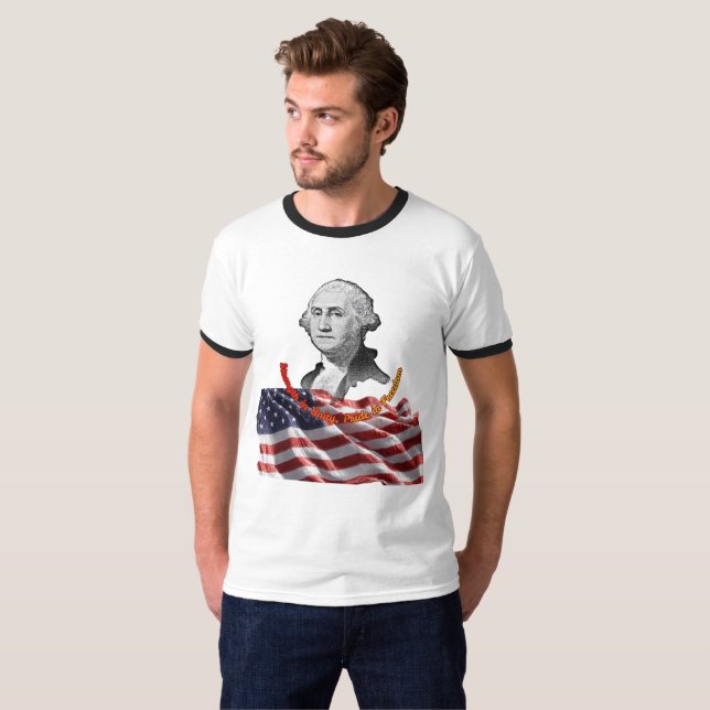 Stolthet i frihet t shirt (Hel framsida)
