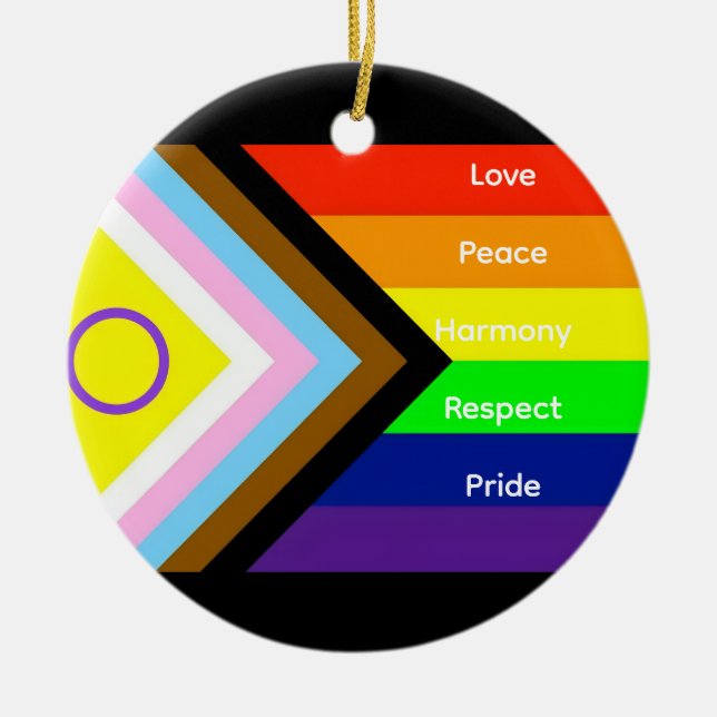Stolthet Julgransprydnad Keramik (Framsidan)