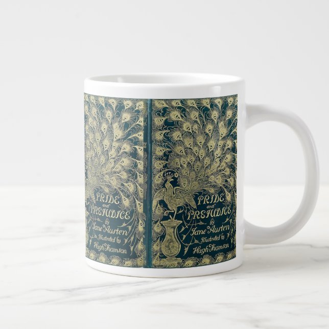 Stolthet och fördom  jumbo mugg (Höger)