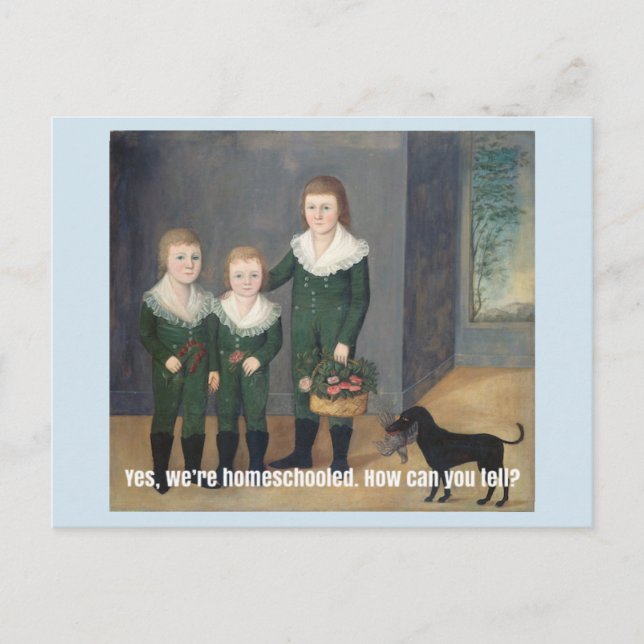 Stolthet och fördom Picknick Meddelande Vykort (Framsida)