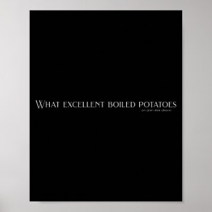 Stolthet och fördom roliga citat, Vad utmärkt B Poster