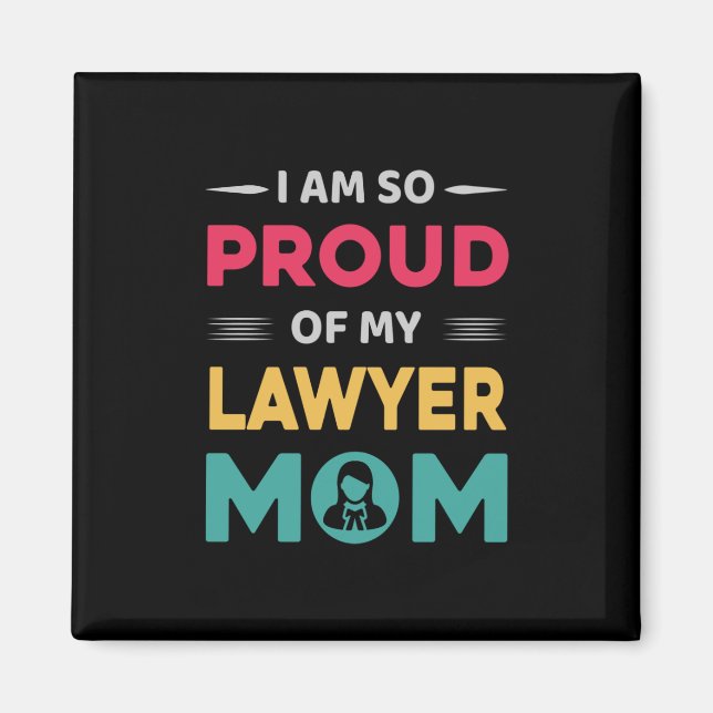 stolthet över min advokat Mamma Magnet (Framsidan)
