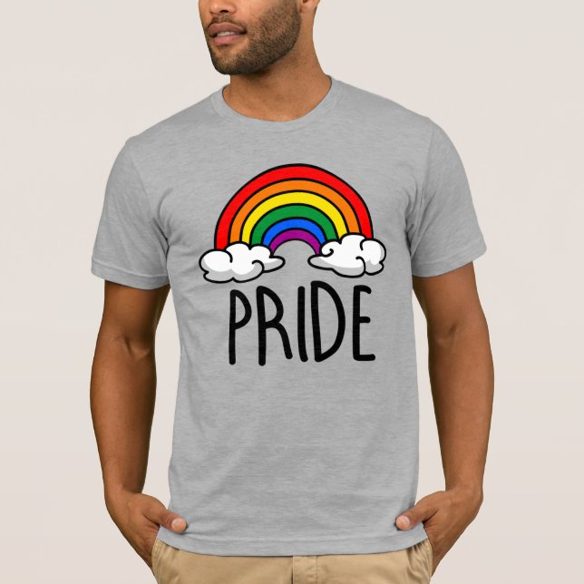 STOLTHET REGNBÅGE T SHIRT (Framsida)