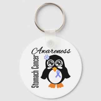 Stomach Cancer Awareness Penguin Nyckelring