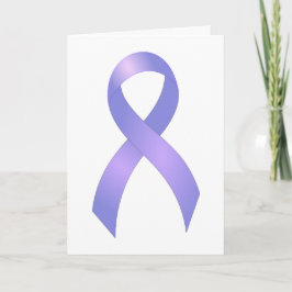 Stomach Cancer Periwinkle Ribbon Kort