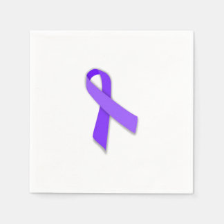 Stomach Cancer Ribbon Napkins Pappersservett