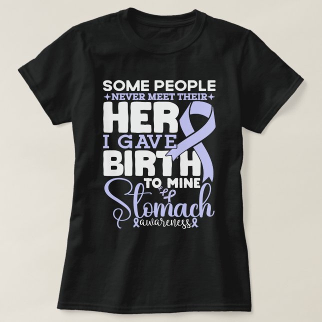 Stomach-medvetenhet vissa människor möter aldrig s t shirt (Design framsida)