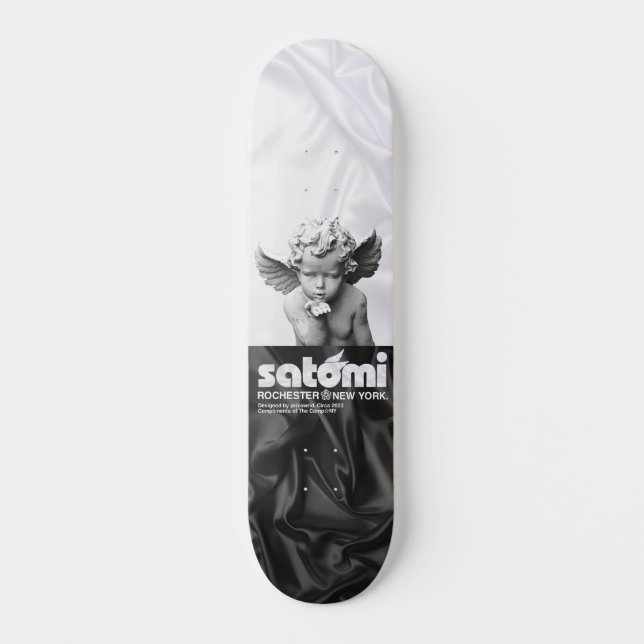 Stomi motorsport "585 spec"-skateboard mini skateboard bräda 18,5 cm (Framsida)