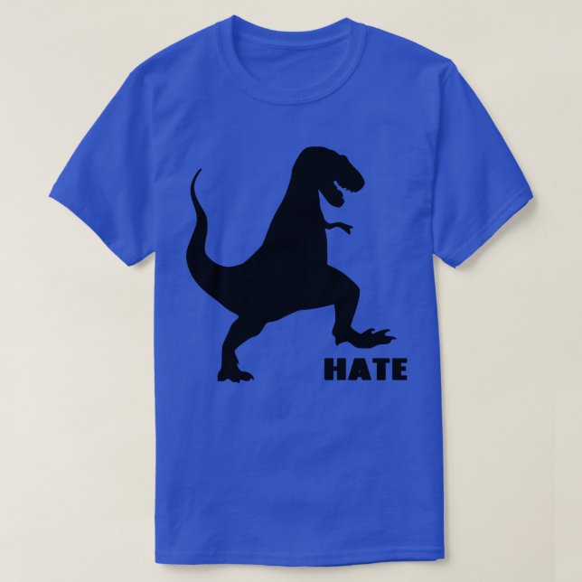 Stomp Hate Dinosaur T Shirt (Design framsida)