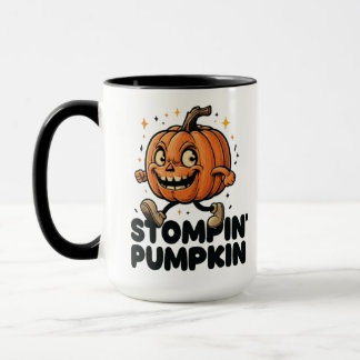 Stompin Pumpkin Halloween Mugg