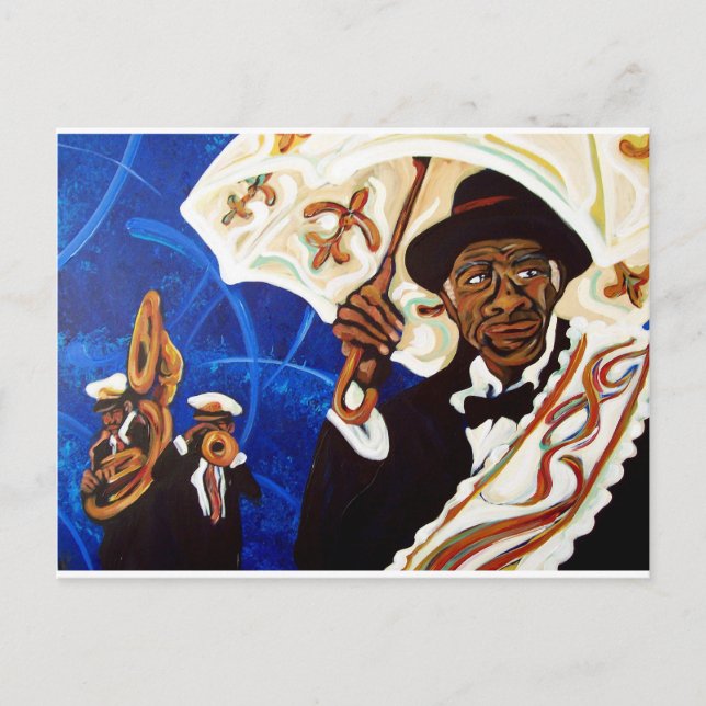 Stompin'Tchoupitoulas Vykort (Framsida)