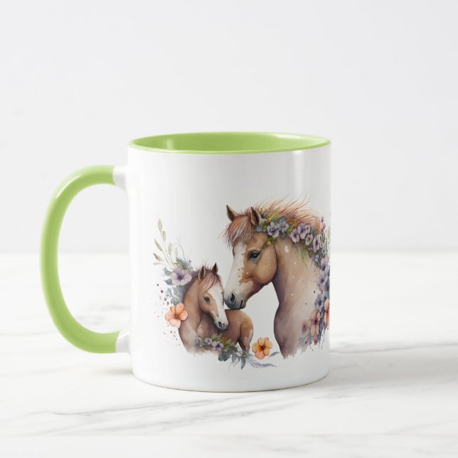 Ston och Yearling-mugg Mugg (Vänster)