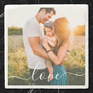 Stona Underlägg Kärlek-texten i fotomallen