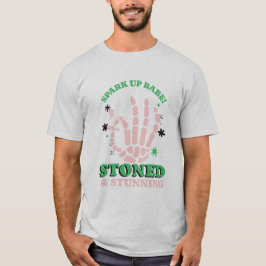 Stonat och bedövande Skeleton Tee