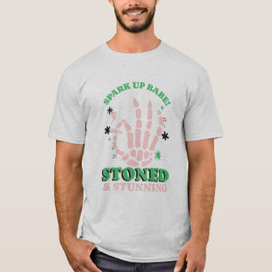 Stonat och bedövande Skeleton Tee