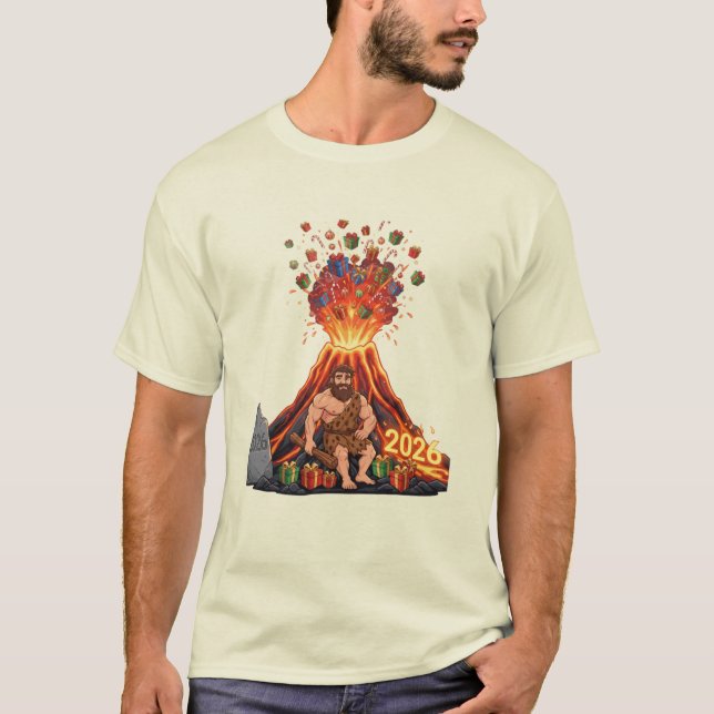 Stone Age Christmas 2026 T Shirt (Framsida)