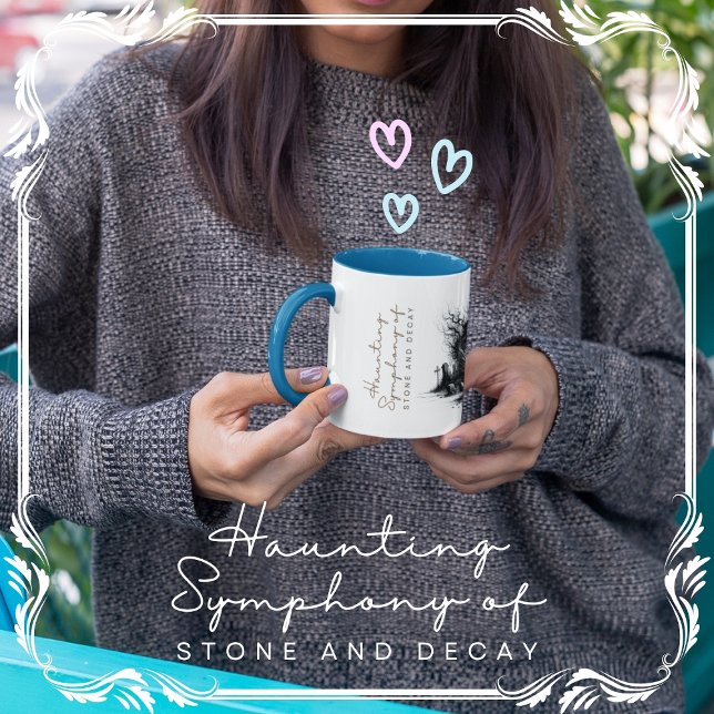 Stone and Decay Symphony Kaffemugg (Haunting Symphony of Stone and Decay cover from The Beekeeper Store)