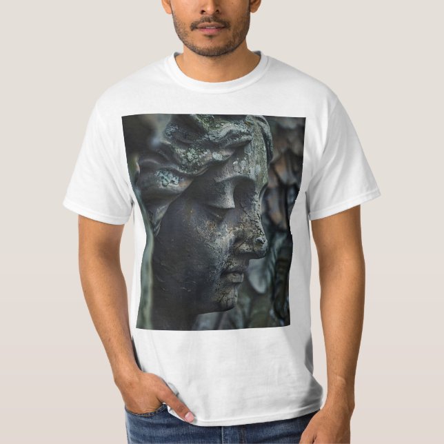 Stone Angel Ansikte T Shirt (Framsida)