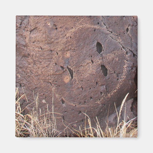 Stone Ansikte Magnet (Framsidan)