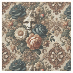 Stone Ansikte & Tired Nights - Gothic Classic Tile Tyg