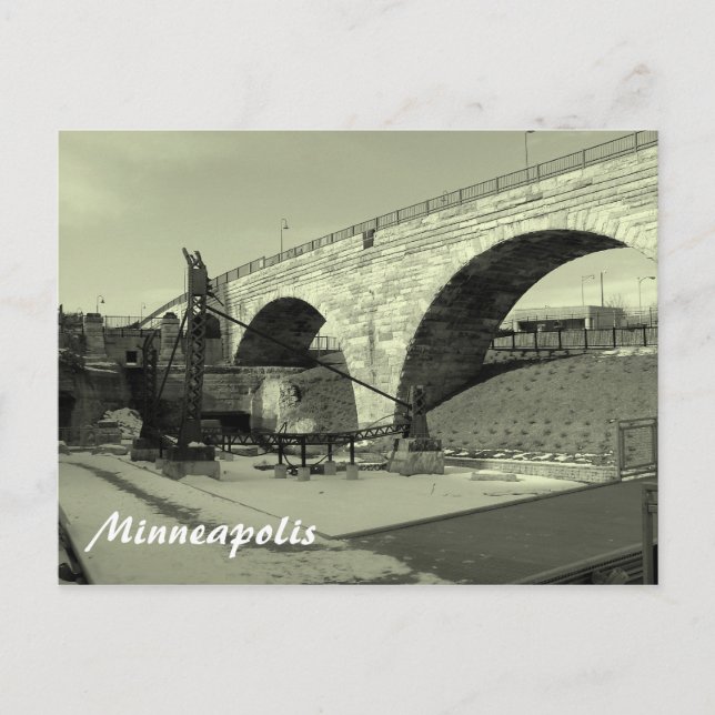 Stone Arche Bridge Vykort (Framsida)