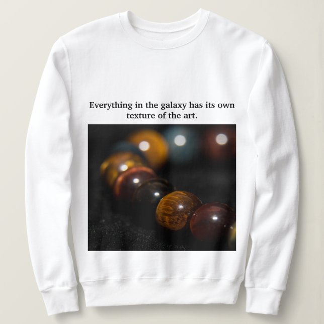 Stone Art Sweatshirt T Shirt (Design framsida)