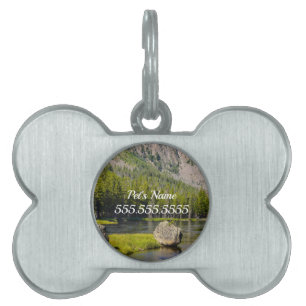 Stone at at Madison River Pet ID Tag ID-bricka Husdjur