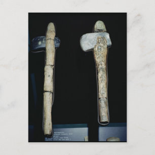 Stone Axes, förhistorisk Vykort