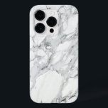 Stone Black White Grått Carrara Marble<br><div class="desc">Carrarmarmorfoto tryckt på iphone case. Anpassa med ditt namn eller bilder.</div>
