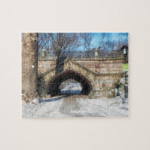 Stone Bridge - Central Park i Winter Pussel