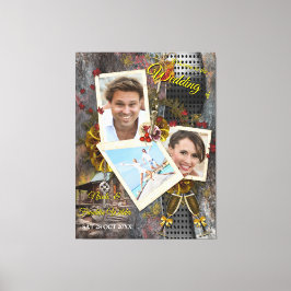 Stone Cabin i Rustic Family Canvastryck