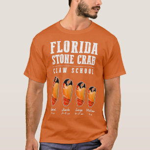 Stone Crab Jumbo Colossal Large Klo Seafood must T Shirt