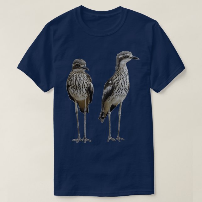 Stone Curlews Creeping T Shirt (Design framsida)