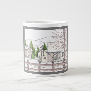Stone Farm Jumbo Mugg med Grått