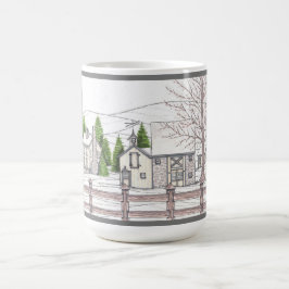 Stone Farm Winter Grått 15oz Coffee Mugg