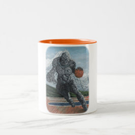 Stone Golem Basketball Player Fantasy Coffee Mugg
