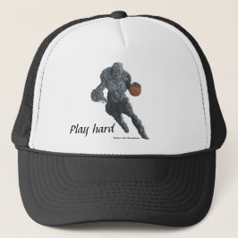 Stone Golem spelar basketball Hat Keps