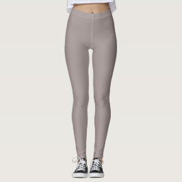 Stone Grått Comfort Leggings för vardaglig Bära