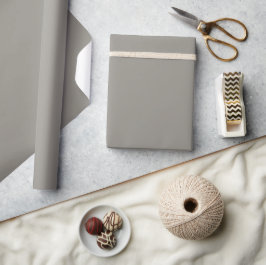 Stone Grått Matte Wrapping Papper Presentpapper