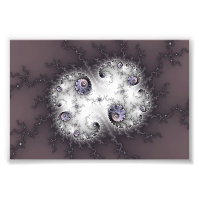 Stone Guardian - Fractal Art Fototryck (Framsidan)