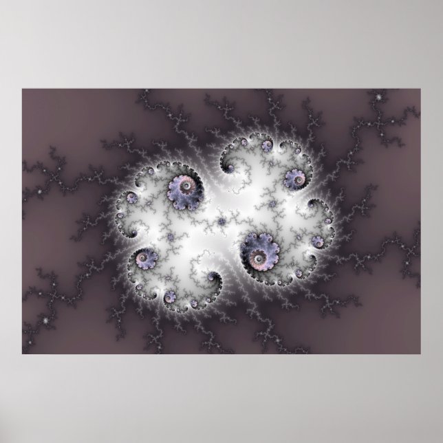 Stone Guardian - Fractal Art Poster (Framsidan)