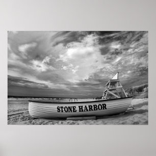 Stone Harbor Beach, NJ Poster