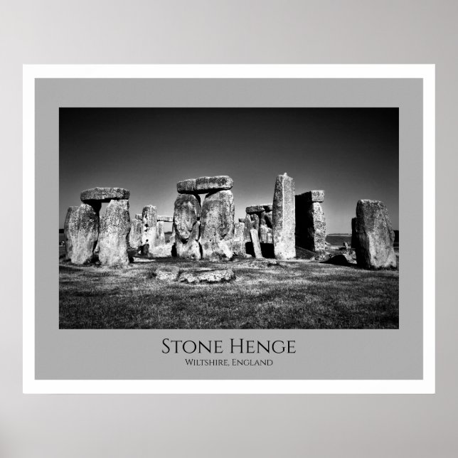 Stone Henge, Wiltshire England Poster (Framsidan)